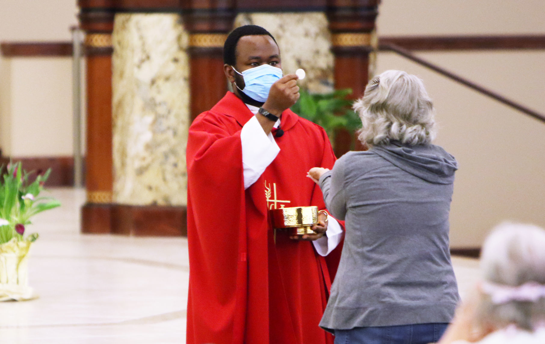 St. Mark's reopens for daily mass